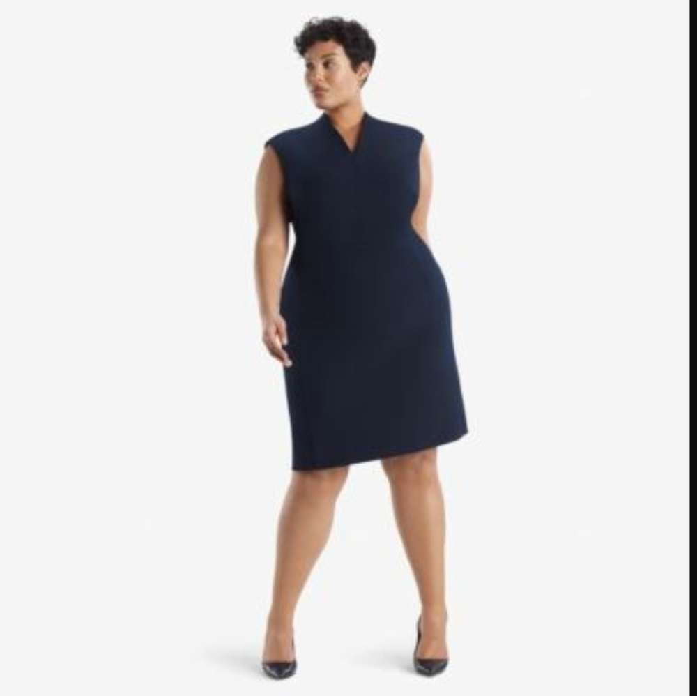 MM LaFleur Aditi Dress Navy +2 (18 20 2X)
